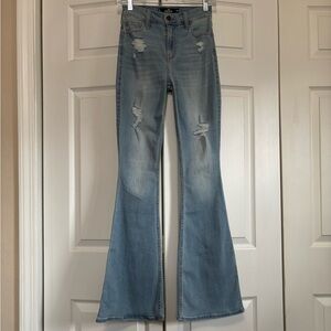 Size 0 Hollister flare jeans